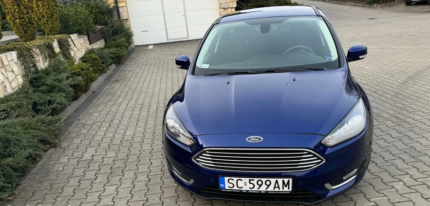 Ford Focus cena 50900 przebieg: 77900, rok produkcji 2017 z Częstochowa małe 22